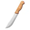 Cuchillo de Fruta Forjado a Mano con Mango de Madera, Cuchillo de Carnicero Doméstico de Acero Inoxidable, Cuchillo de Cocina Afilado, Cuchillo para Deshuesar, Cuchillo para Carne con Mango