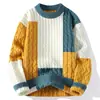 Explosões de Comércio Exterior Masculino 2024 Outono e Inverno Novo Suéter de Gola Alta Masculino Grosso Pulôver Masculino Moderno Suéter Masculino
