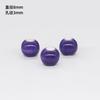 Cuentas Sueltas de Cerámica Jingdezhen Color Caramelo de 8 mm Esmalte de Color Material para Tejer Joyería DIY Pulsera Personalizada