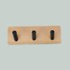 Creative banheiro porta da cozinha punch-free roupas toalha gancho bambu em forma de L gancho vestiário linha gancho atacado