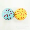 Brinquedo interativo para animais de estimação, treinamento de atenção para cães, bola de borracha natural de 6,3 cm, bola elástica