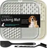 Novo Comedouro Lento para Cachorro Tigela de Silicone para Pet Comer Devagar com Ventosa Gato e Cachorro Prato Anti-Engasgo Antiderrapante Anti-Tombamento Tigela de Lamber para Cachorro