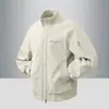 Chaqueta Corta Versátil de Ajuste Relajado para Primavera/Otoño 2026 Nueva Chaqueta de Cuero Tie-Dye para Otoño/Invierno Unisex de Ajuste Holgado