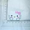 Kt Gato Dibujo Animado Gato Pajarita Pegamento Suave Funda para Teléfono Móvil Decoración para Taza de Agua Accesorios para Joyería DIY Imán para Refrigerador Parche Lindo