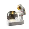 Vaso hidropônico criativo de astronauta estilo ins nórdico pequeno ornamento para sala de estar decoração de mesa de casa
