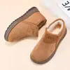 Nuevos Zapatos de Invierno para Mujer Birkenstock de Suela Gruesa Botas de Nieve para Mujer Zapatos de Piel Engrosada con Terciopelo Mocasines Cálidos Zapatos de Algodón para Madre