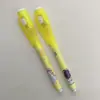 Estudante Marca Marca-texto Corlessa Rede Vermelha Cabeça Divertida Detector de Dinheiro Marca-texto Mágico Luz LED Ultravioleta
