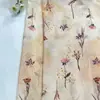 Tela estampada floral Doris fresca y delicada para vestidos y camisas de primavera y verano, tela floral hecha a mano con patrones personalizables