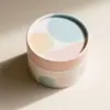 Empaque Tubo de Papel Kraft, Latas Redondas de Papel para Almacenamiento de Alimentos y Té, Empaque Colorido Universal para Regalo y Té de Flores