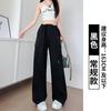 Pantalones de Trabajo Grises-Verdes Estilo Americano para Mujer, Nuevo Modelo Primavera y Otoño 2026, Pantalones Anchos para Senderismo, Pantalones Deportivos Casuales Adelgazantes