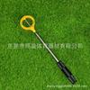 Recogedor de pelotas de golf de acero inoxidable. Suministros para palos de golf. Recogedor de pelotas de 8 secciones. Recogedor de pelotas de doble resorte.