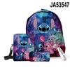 Nuevo Producto Transfronterizo 3D: Eres Más Genial de lo Que Crees - Set de Tres Piezas de Mochila Escolar Estampada, Mochila para Estudiantes y Estuche Doble