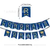 Banderas Decorativas para Fiesta de Temporada de Graduación Transfronteriza Banderín de Felicitaciones Graduado Banderín Decorativo para Ceremonia de Graduación Banderines de Cadena