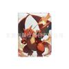 Binder de Colección de Tarjetas Pokemon de 4 Rejillas y 9 Ranuras para Dropshipping Transfronterizo, Binder de Colección con Cremallera de Color Sólido, Bolsa Binder de Almacenamiento de Tarjetas de Hojas Sueltas