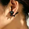 Nuevo producto transfronterizo de Amazon: Pendientes simples de cachorro lindo para mujer, estilo de moda europeo y americano, pendientes desmontables creativos