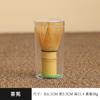 Tazón de Cerámica para Matcha Set de Matcha Set de Cuatro Piezas Tazón Japonés para Matcha con Pico Batidor de Té Soporte para Té