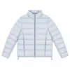 Chamarra acolchada para niños 90% plumón, estilo acanalado, cuello alto, estilo coreano, 90% plumón, nueva colección otoño/invierno, unisex, al por mayor