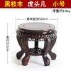 Soporte para Flores de Secuoya para Interior Sala de Estar de Pie Mesa Florero de Madera Maciza Maceta Base para Acuario Orquídea Colgante Base de Rábano Verde