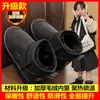 Botas de Nieve de Invierno para Niños Impermeables Botines de Moda para Niños y Niñas Zapatos Cálidos de Algodón con Forro Polar para Bebé Botas Antideslizantes para Niños