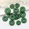 Material de Jade Sintético Esmaltado Cor Natural 20mm Fivela de Segurança Pingente DIY Feito à Mão Pulseira Pingente de Pulseira Acessórios de Trança de Pingente