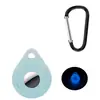 Funda Protectora Adecuada para Apple Airtag Estilo Gota de Agua Rastreador de Posicionamiento Airtags Cubierta Anti-Pérdida Funda Protectora de Silicona