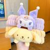 Diadema de peluche para muñeca de dibujos animados, diadema para lavarse la cara, maquillaje, paquete de cabello, dulce y linda diadema antideslizante, banda elástica para el cabello