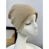 Gorro de Cachemira al por Mayor Transfronterizo Rjcc para Hombres y Mujeres, Gorro Holgado con Borde Enrollado, Sensación de Alta Gama, Temporada de Otoño e Invierno, Gorro de Punto para Cubrir la Cabeza