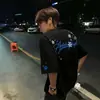 Transfronterizo 2026 Verano Nuevo Bordado de Copo de Nieve Camiseta de Manga Corta para Hombre Estilo Americano Moderna Alta Calle Holgada Elegante Camiseta