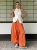Pantalones Harem de Algodón Puro Transfronterizos Moda Callejera Casual Perezoso de Pierna Ancha Largos Pantalones Harem Sueltos Primavera/Verano 2026