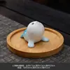 Incensário Cerâmico para Pequenos Animais, Ornamento Fofo para Aromaterapia, Queimador de Incenso para Interior, Incensário Criativo, Decoração de Acessório para Cerimônia do Chá