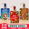Venta Caliente Transfronteriza Nuevas Decoraciones de Madera Colgantes de Navidad Bandeja de Comida de Madera Creativa DIY Fábrica al por Mayor