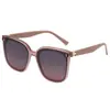Gafas de Sol de Moda de Gama Alta para Hombre con Montura Grande GM Cuadradas para Rostro Despejado Gafas de Sol con Protección Solar para Mujer Estilo Celebridad de Internet ins Sensación de Gama Alta
