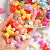 Centenas de Acessórios de Resina com Tema de Desenho Animado, Materiais DIY de Cola Cremosa de Animais, Presilhas de Cabelo Artesanais, Joias e Ímãs de Geladeira