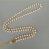 Collar tejido a mano con cuerda, colgante DIY, cuerda de jade, cuerda de cuarzo, cuerda de jade con cuentas, venta al por mayor