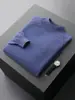 Outono e inverno homens meia gola tartaruga Raglan camisola de caxemira suéter masculino cor sólida all-match pura cashmere malha camisa de fundo homens