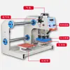 Máquina Pneumática de Transferência Térmica de Estação Dupla, Máquina Automática de Prensagem de Etiquetas, Máquina de Prensa Térmica