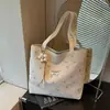 Bolsa Feminina de Grande Capacidade 2026 Novo Estilo Coreano Versátil Ombro Único Transversal Moda Trabalho Bolsa Tote de Mão