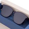 Óculos de Sol da Moda Estilo K-Pop Popular do Douyin Óculos de Sol Estilo de Rua Simples de Celebridade da Internet Viseiras Solares com Proteção UV para os Olhos