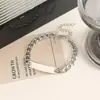 Pulseira Personalizada Tendência DIY Padrão Gravado a Laser Pulseira de Casal de Aço Inoxidável Venda Quente Transfronteiriça Joias Acessórios para Colar Atacado