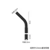 Cubierta de Boquilla de Pajita de Silicona para Taza de Coche Stanley, Diámetro de 0.8 mm, Tubo Curvado, Accesorios Disponibles en Múltiples Colores, Anti-quemaduras, Previene Rasguños en la Lengua