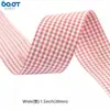 Cinta de Tela a Cuadros Cinta de Cuadros Pequeños Lazo Hecho a Mano DIY Accesorios para el Cabello Corbata de Lazo Ropa Cinta de Tela de Algodón
