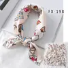 Moda Coreana 2020 Bufanda Pequeña Estampada de Seda Bufanda Cuadrada Pequeña Bufanda Decorativa Profesional para Mujer