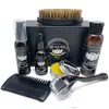 Suministro Transfronterizo en Stock de Kit de Crecimiento y Nutrición para el Cuidado de la Barba, Kit de Herramientas para Recortar la Barba, Aceite para Barba