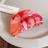 Pasador de Acrílico Ovalado Difuminado Simple y Moderno Pinza de Tiburón de Alta Gama en la Parte Posterior de la Cabeza Accesorios para el Cabello de Alto Valor