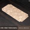 Da'an Tang conejo brocado tapete para té seco impermeable tapete para té sala de té espacio de arte del té tapete para tetera tapete de mesa tapete pequeño para té fresco femenino