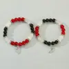 Europa e Estados Unidos transfronteiriços um par de pulseiras ins vento bons amigos namoradas contas elásticas Coringa pulseira de moda pulseira atacado