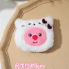 2024 Nuevo Lindo Dibujo Animado Castor Chirriante Colgante Muñeco Loopy Llavero de Peluche Rubí Colgante Creativo