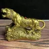 Gu Yun Zhai Latón Tigre Edición Joya Tigre Xiao Shengcai Venta al por Mayor Zodiaco Cobre Tigre Artesanía Adornos
