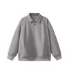 Yansanxia Simples Retrô Americano Preppy Tendência Marca Jaqueta Masculina Waffle Top Gola Camisa de Moletom Wy593