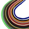 Cordón de Poliéster de Baja Elasticidad 32 Hilos Cifrado 5mm Cordón de Gorra de Color, Cordón para Cintura, Cordón para Sudadera con Capucha, Cordón Deportivo Transfronterizo con Punta Metálica